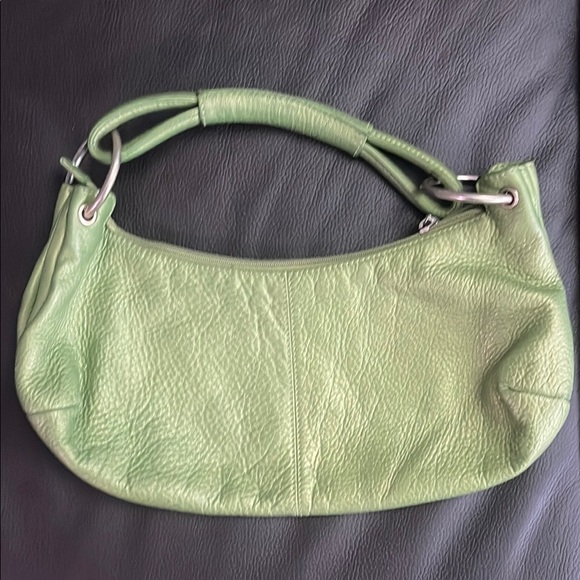 Hobo Green Leather Women's Shoulder Bag - Picture 3 of 3